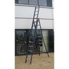 Sirius ladder, 3-part, 3x9 rungs